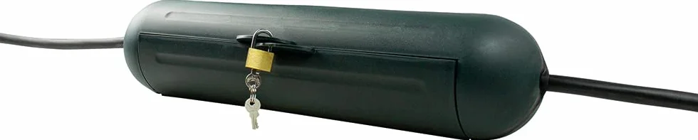 as - Schwabe Boîtier Prise de Sécurité Sécurité des Prises CEE en Camping Protection contre les Influences Extérieures Petite Serrure Parfait en Extérieur Noir I 48708