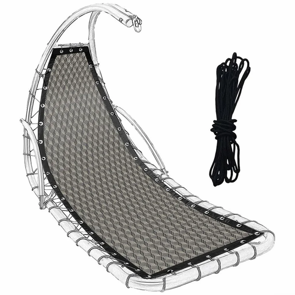 Tissu de rechange pour balancelle suspendue en textilène, diamant B, pour intérieur et extérieur