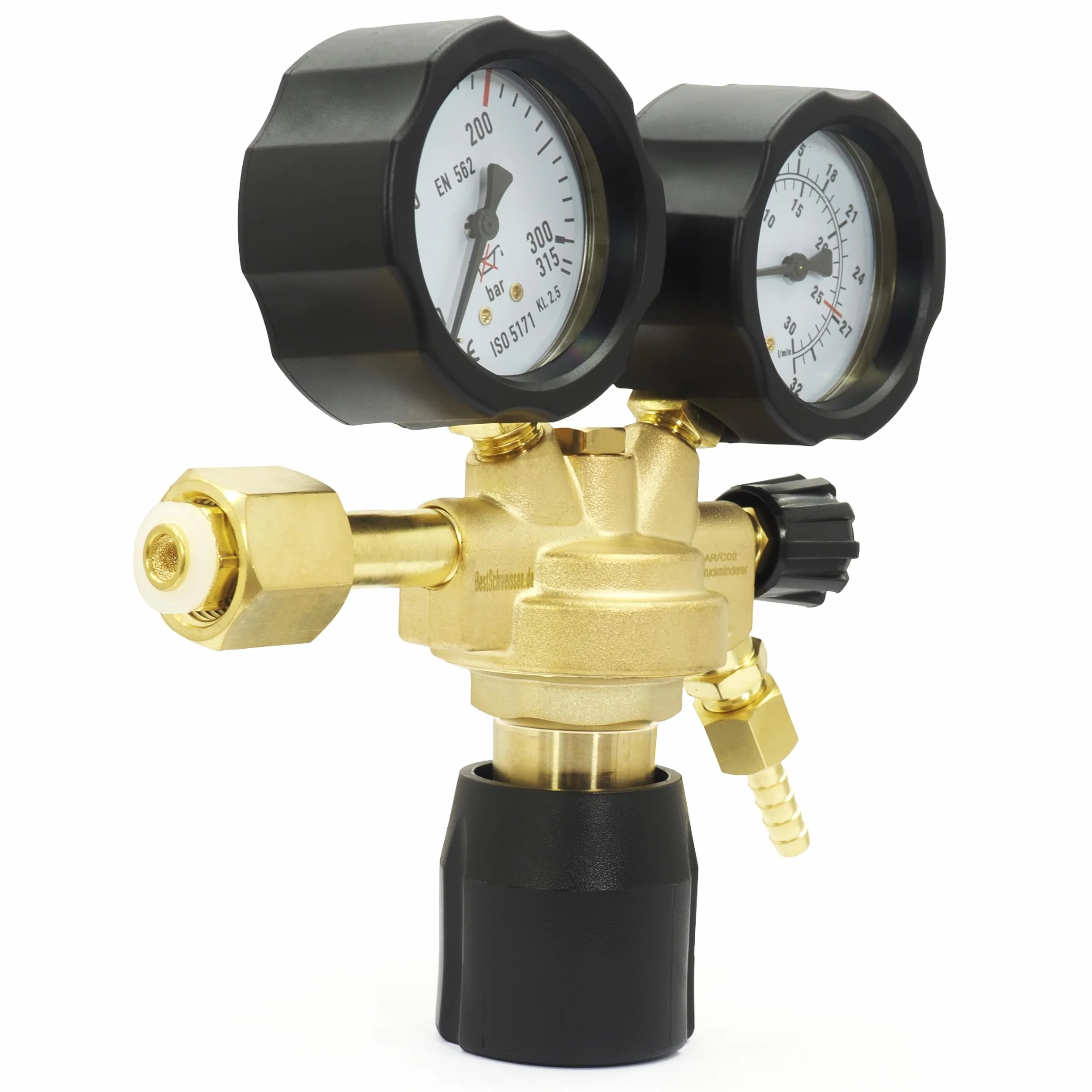 Argon Bouteille de gaz de protection Argon 8 l avec réducteur de pression argon – Bouteille d'argon remplie 200 bar + réducteur de pression Ar/CO2-10 BestSchweissen.de pour soudage TIG MIG MAG