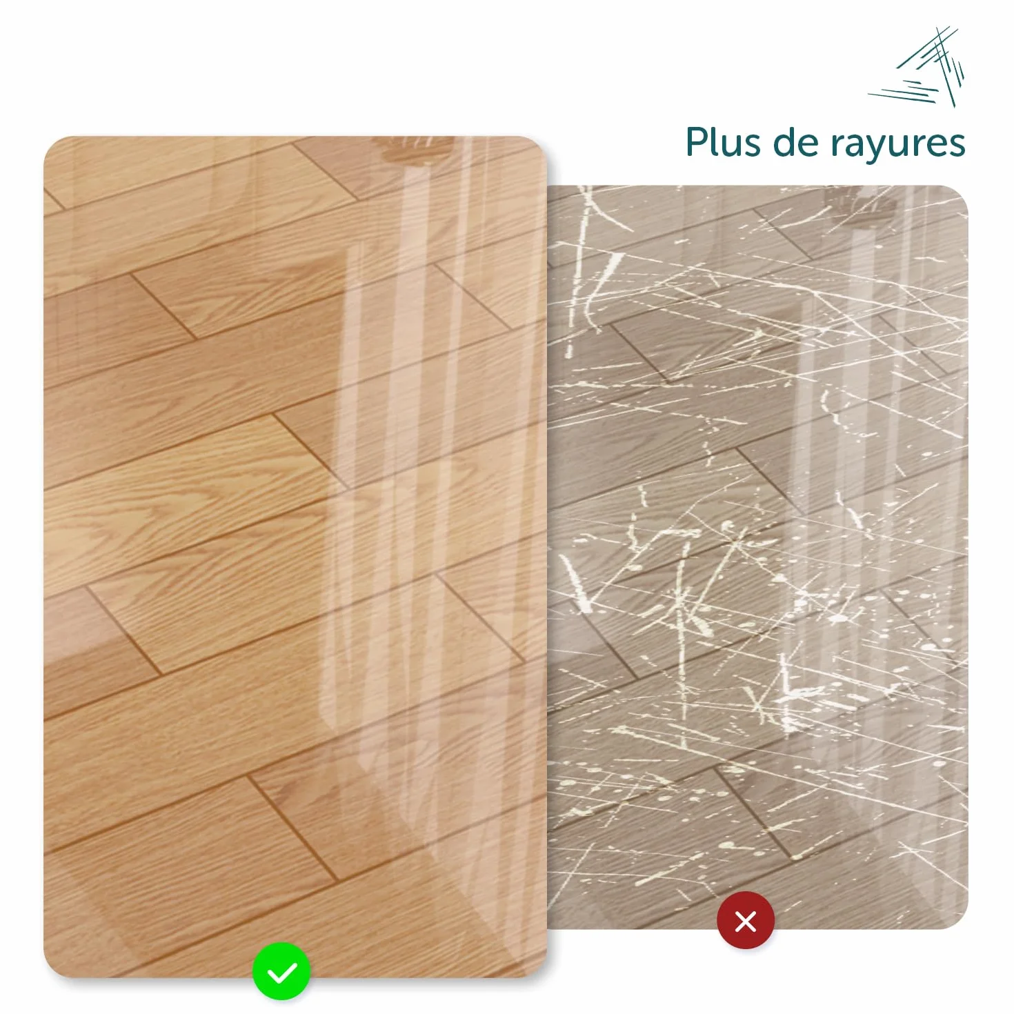 shinfly Patins pour Meubles 60 Pièces, Noir, Auto-adhésifs Patin Chaise, Tampon Meuble, 3mm d'épaisseur Patins Feutre pour Meubles, Anti-Rayures