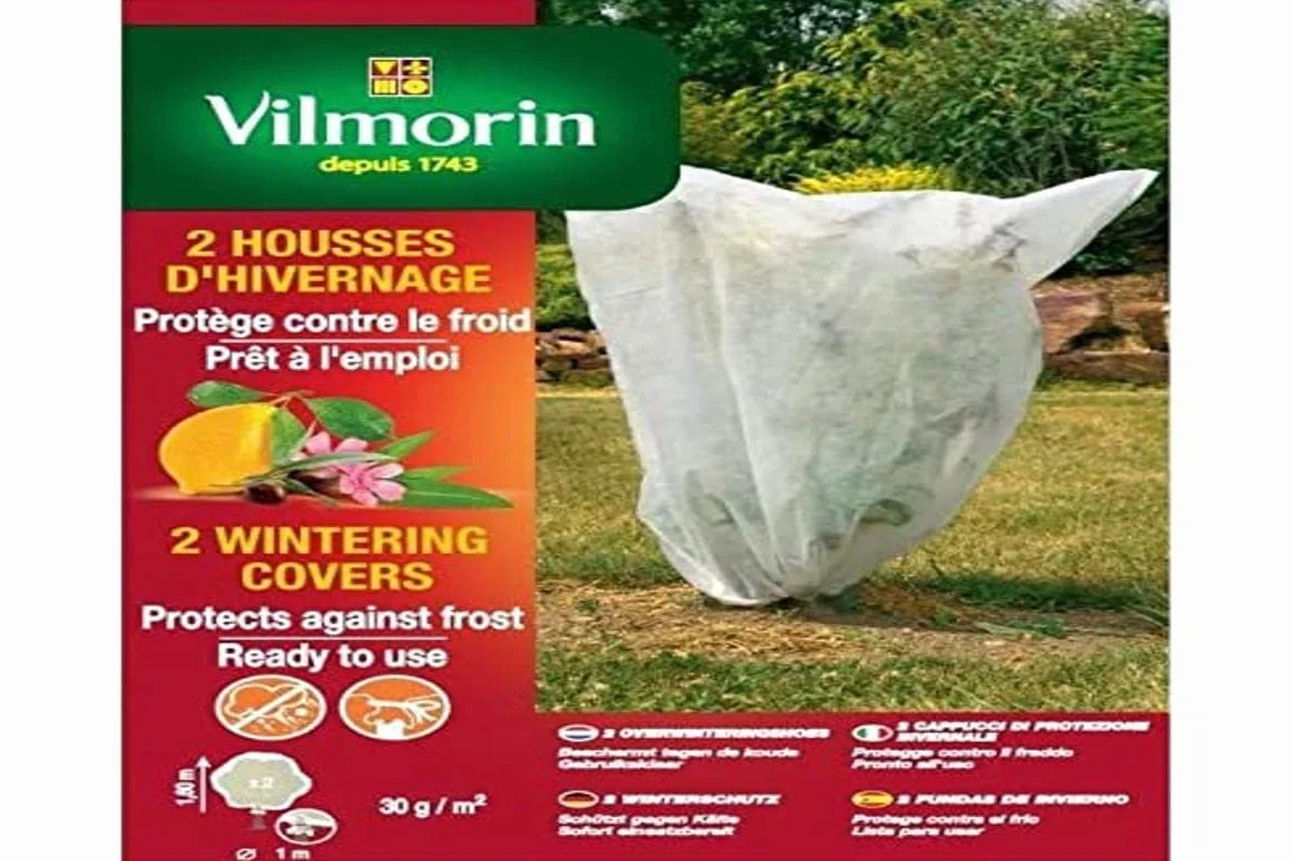 Vilmorin 2 Housses d'hivernage pp 30 g/m² blanche 1.60m x 1m