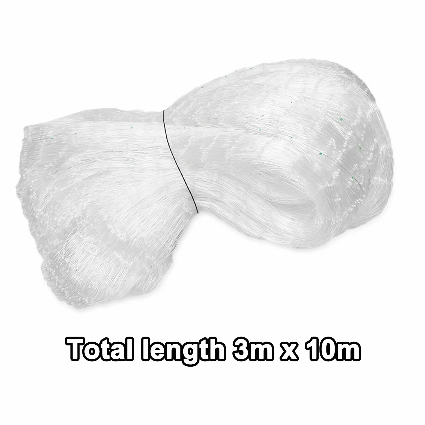 Filet Anti Oiseaux 3x10m Protection Réutilisable pour Volière Balcon Jardin Clôture