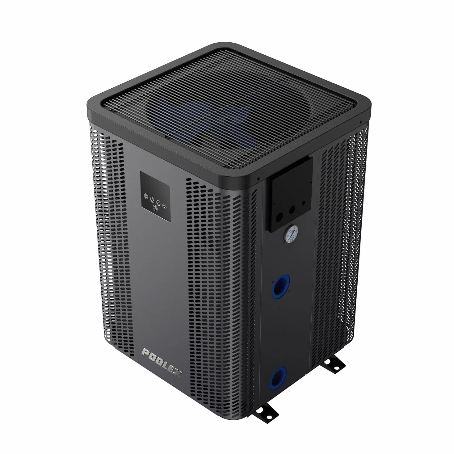 POOLEX PC-TOP090 Silverline Top Pompe à chaleur verticale monophasée piscine 40-50 m3 Full Inverter Chauffe Refroidit