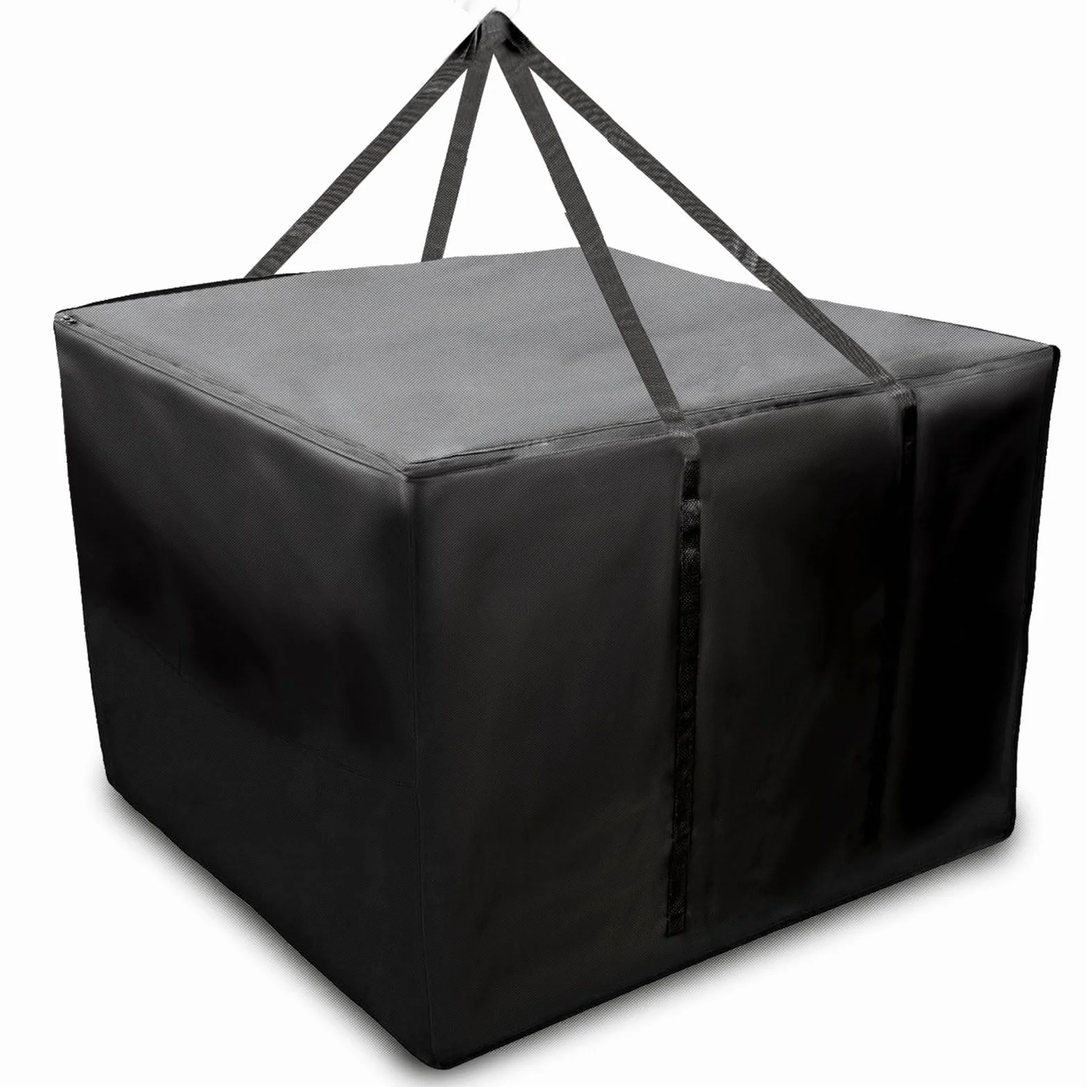 RICHIE Sac de rangement de jardin imperméable 80 x 80 x 60 cm noir