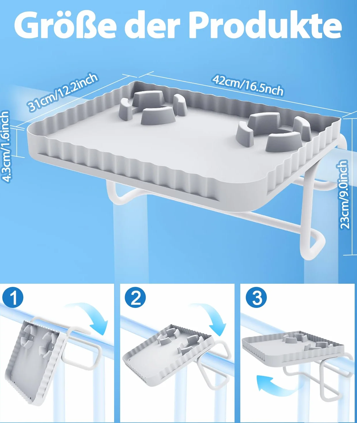 Bar de piscine portable pour terrasse, rond, rectangulaire, ovale, accessoires de piscine
