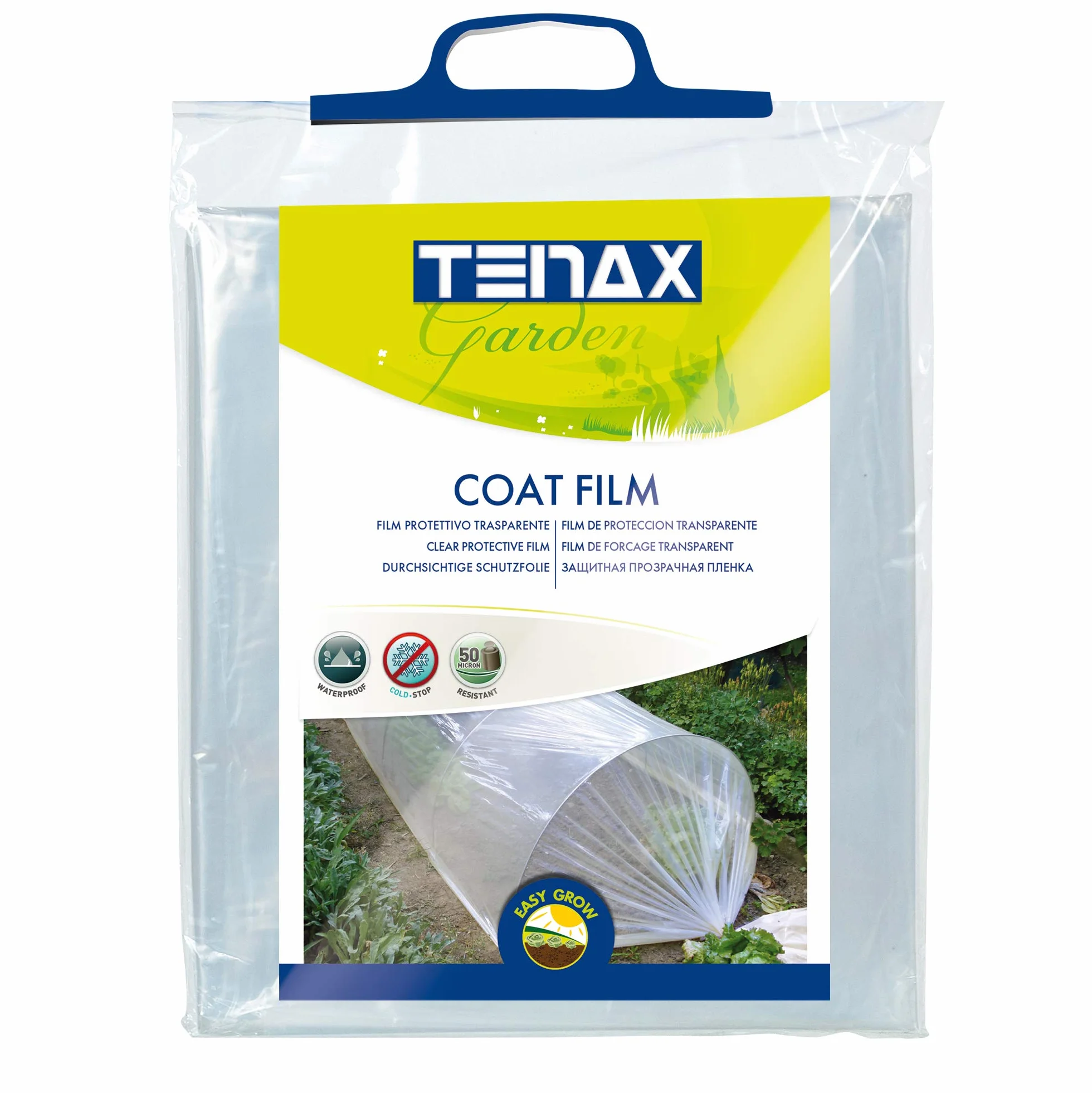 TENAX Film de Forçage Coat Film 2,00x10 m Housse de Protection pour Plantes Transparent