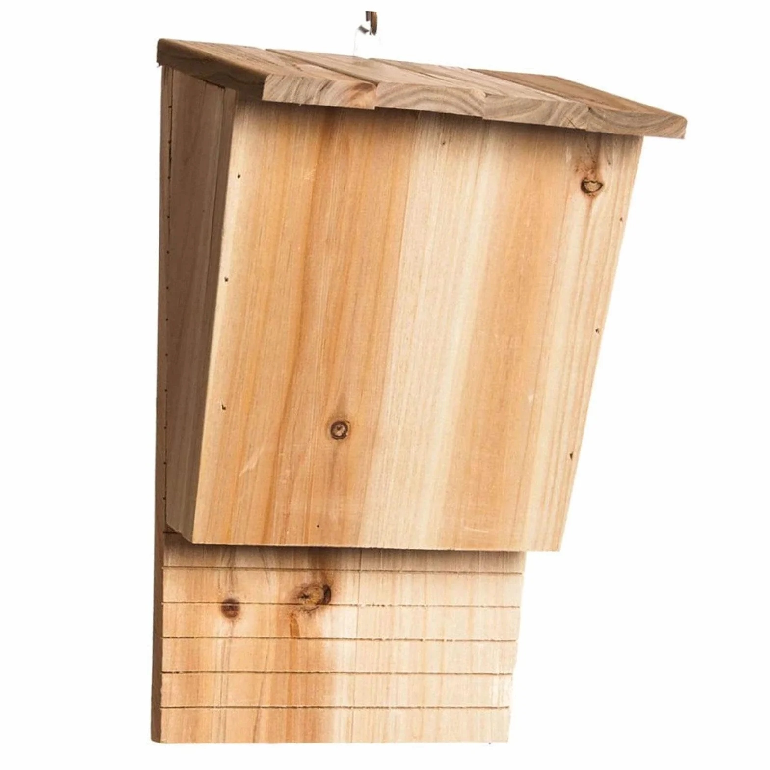 Nichoir d'extérieur pour chauve-souris en bois résistant aux intempéries