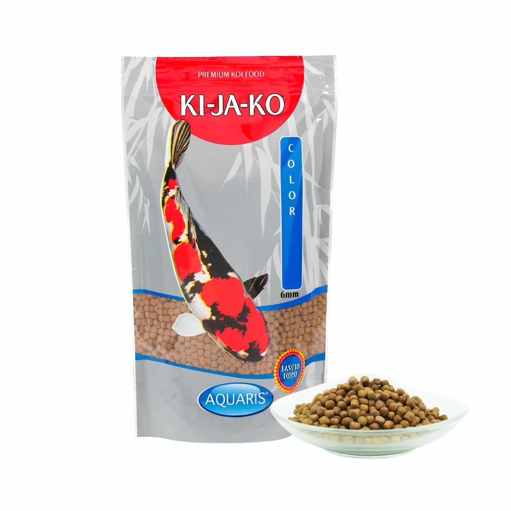 Nourriture pour carpes koï 10 kg 6 mm enrichi en astaxanthine et Paprika intensifie couleur pigmentation naturelle
