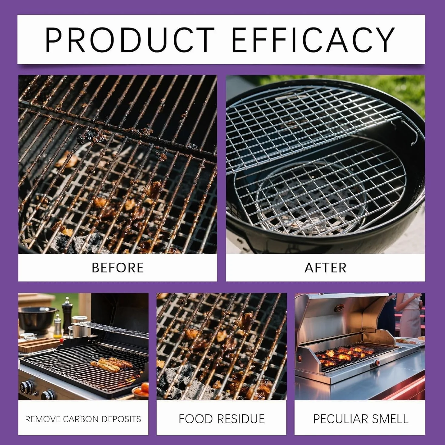 Nettoyant Barbecue Dégraissant Multi-Surface Heavy-Duty Fast-Acting (1 PCS)