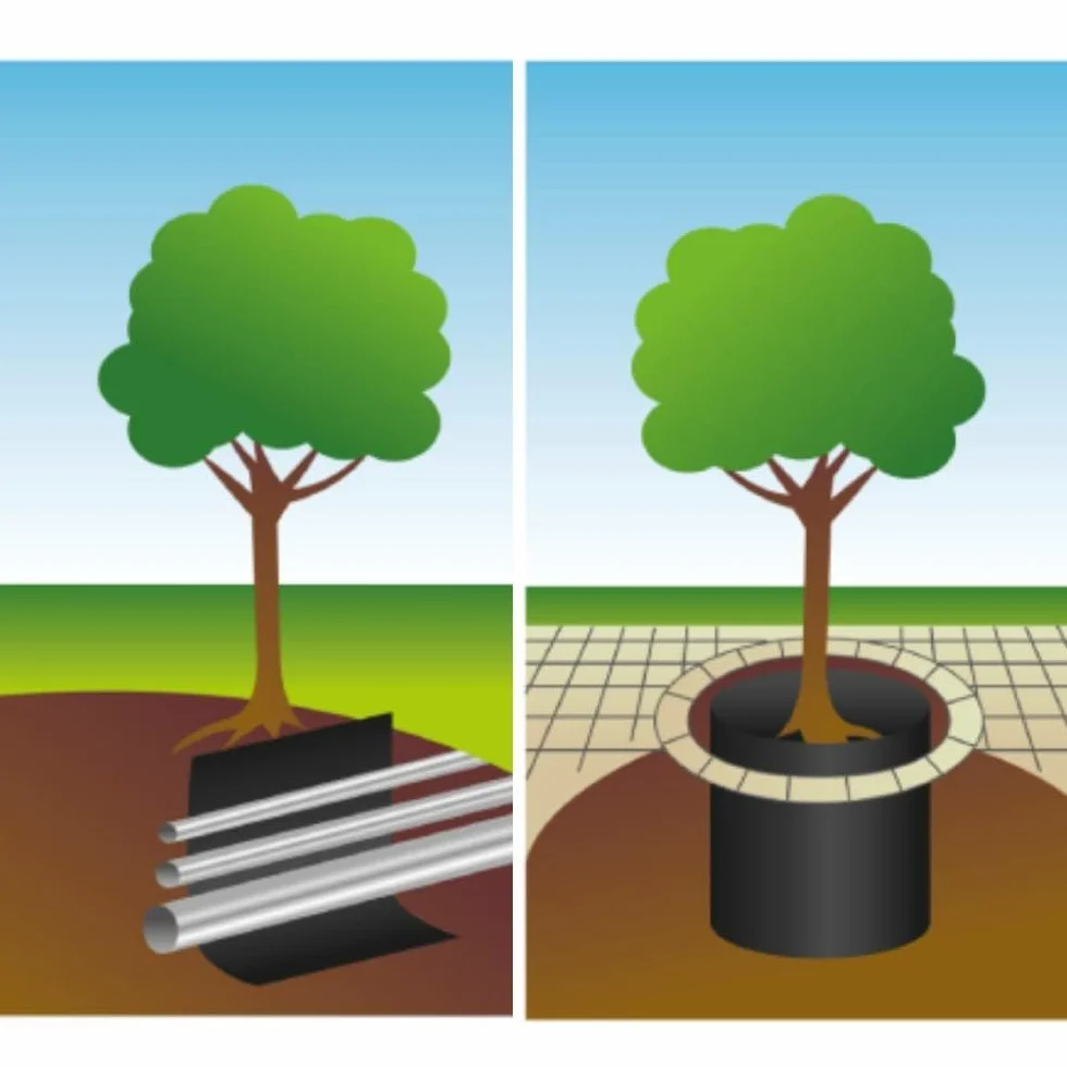 Barrière anti rhizome 5 mètres bambous racines
