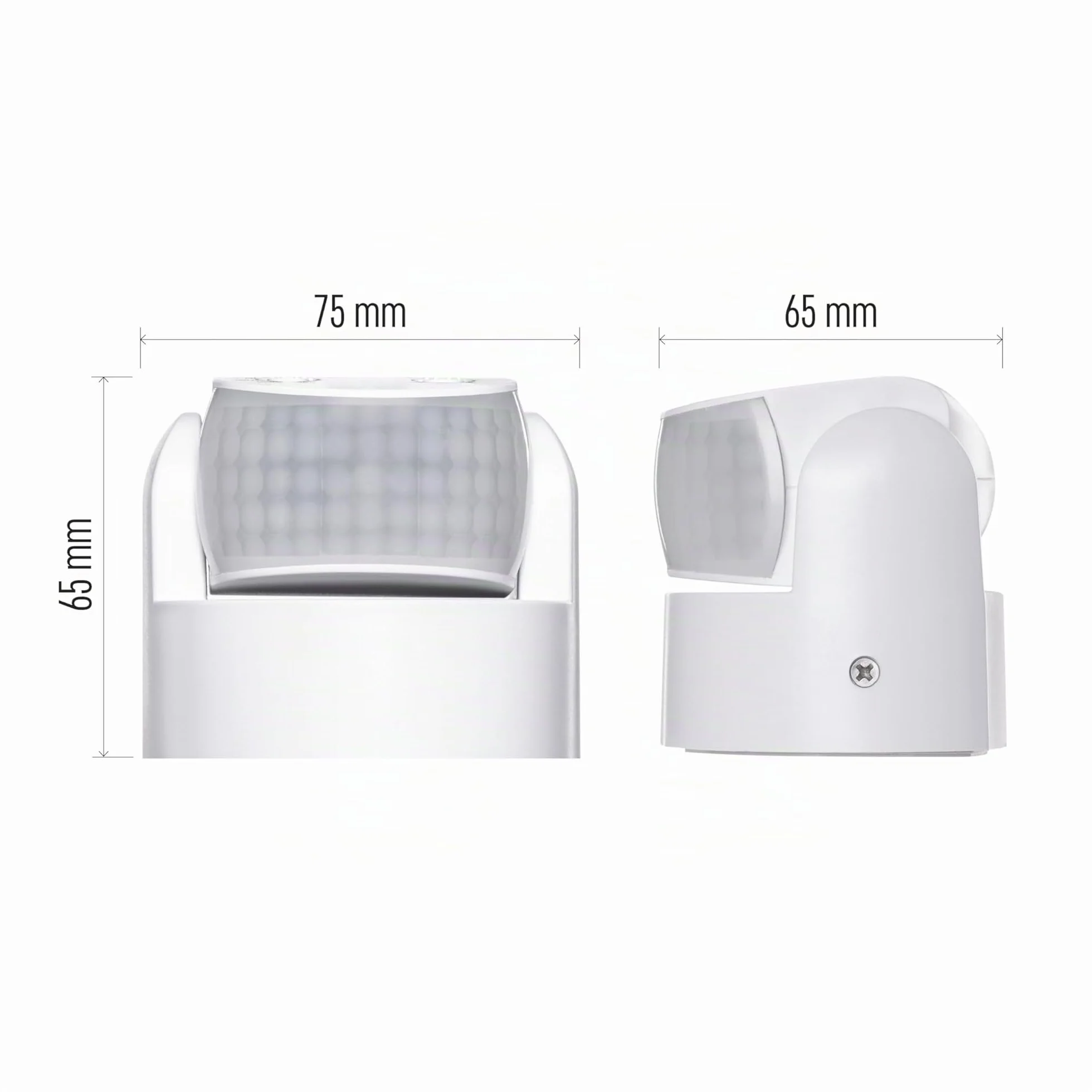 EMOS - Détecteur de mouvement infrarouge étanche - Portée 12 m - Sensibilité 3-2000 Lux - Angle de détection 180° - Durée de commutation 10 Sek à 15 Min - 230 V pour montage en surface