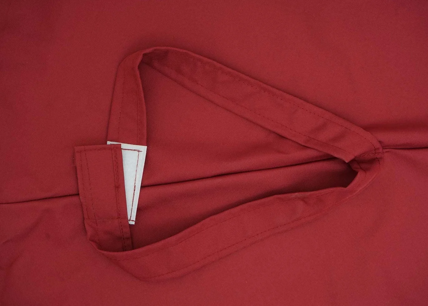 Mendler Toile de Parasol HWC-A96 8 Baleines Ø3m 220g/m² Polyester Bordeaux