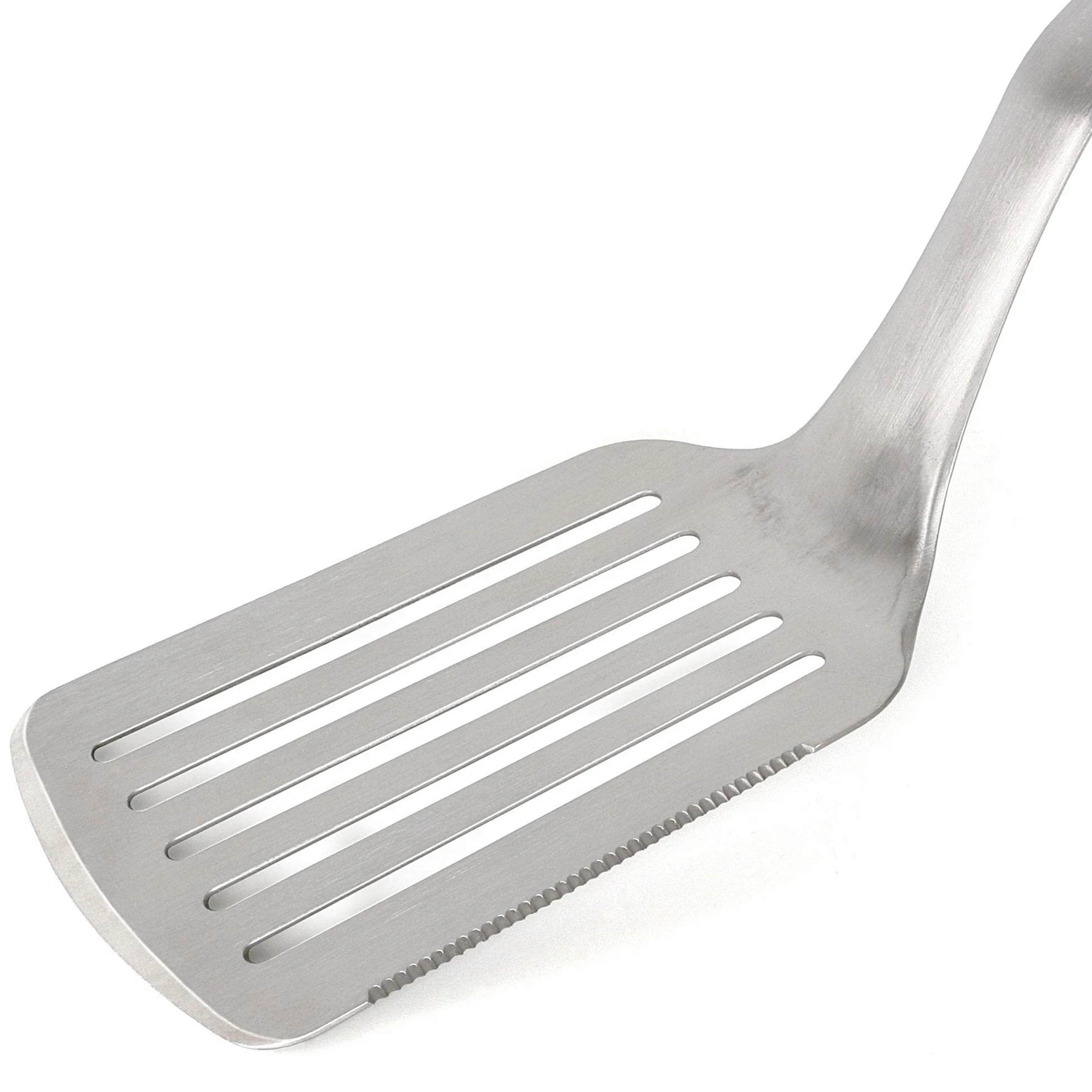 Wenco Spatule Barbecue 51 cm Acier Inoxydable Lame Intégrée Résistante à la Chaleur Poignée Ergonomique
