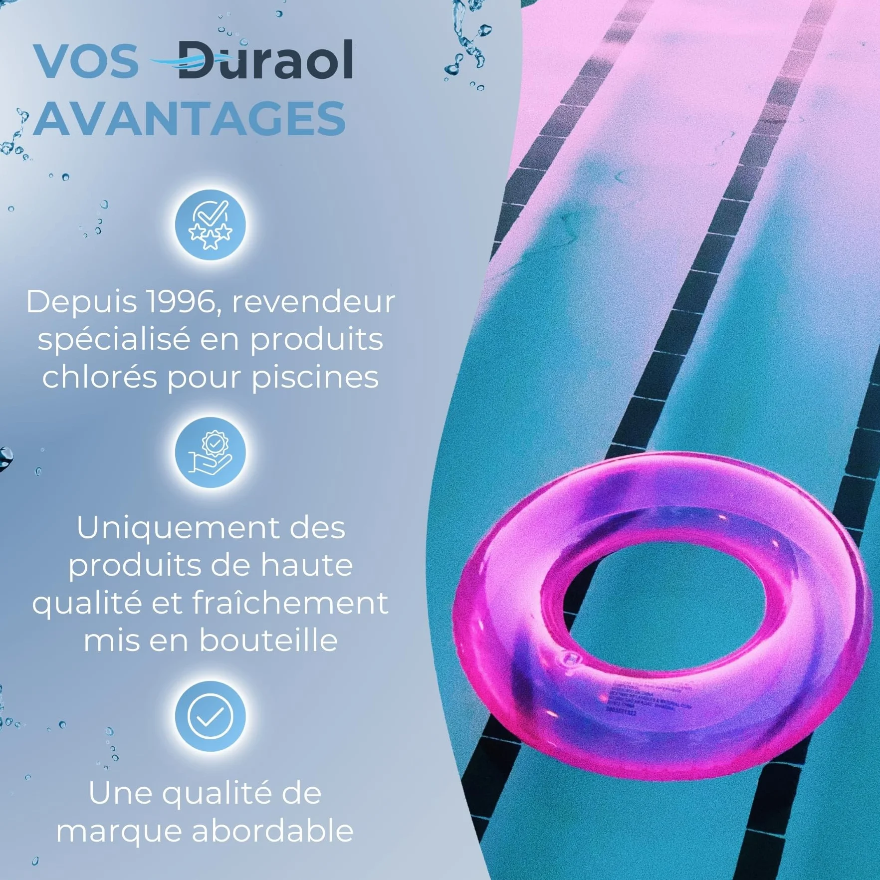 Aspirateur de sol de piscine Deluxe avec brosse pour perches télescopiques
