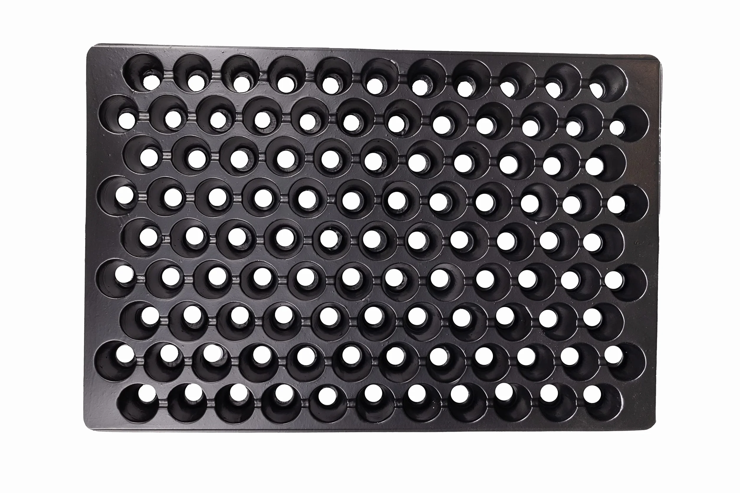 Lot de 2 plaques de culture avec soucoupe 103 trous plantation plateau semences 103 pots Ø 30 mm pour semis boutures