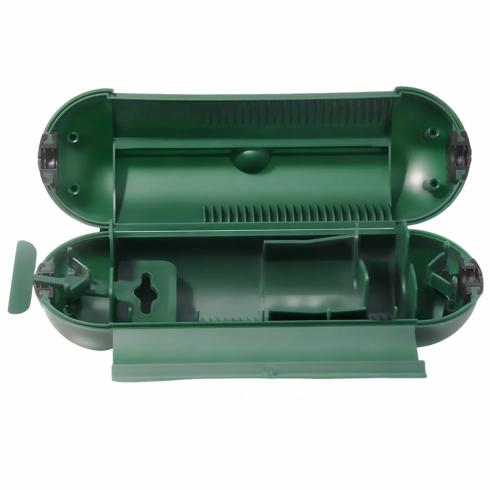 Boîtier Électrique Étanche IP55 | Protection Prise Extérieure Antichoc | Boîte Verte pour Rallonges (20.5x12.5x8cm) | adapté pour une utilisation en intérieur et dans des espaces extérieurs couverts