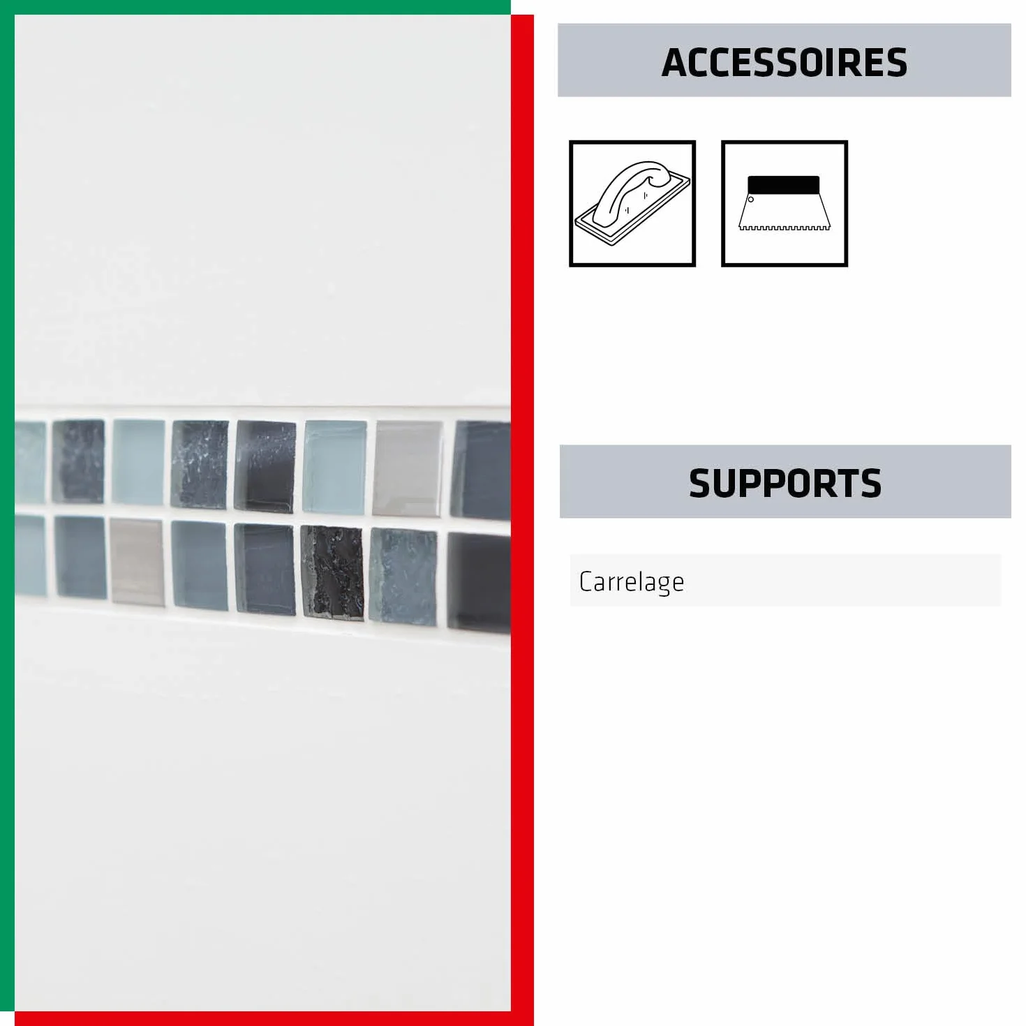 Parexlanko, Joint en Pâte prêt à l'emploi, Joint de carrelage compris entre 1 à 6mm pour mur et plan de travail intérieur, Blanc, 1,5kg