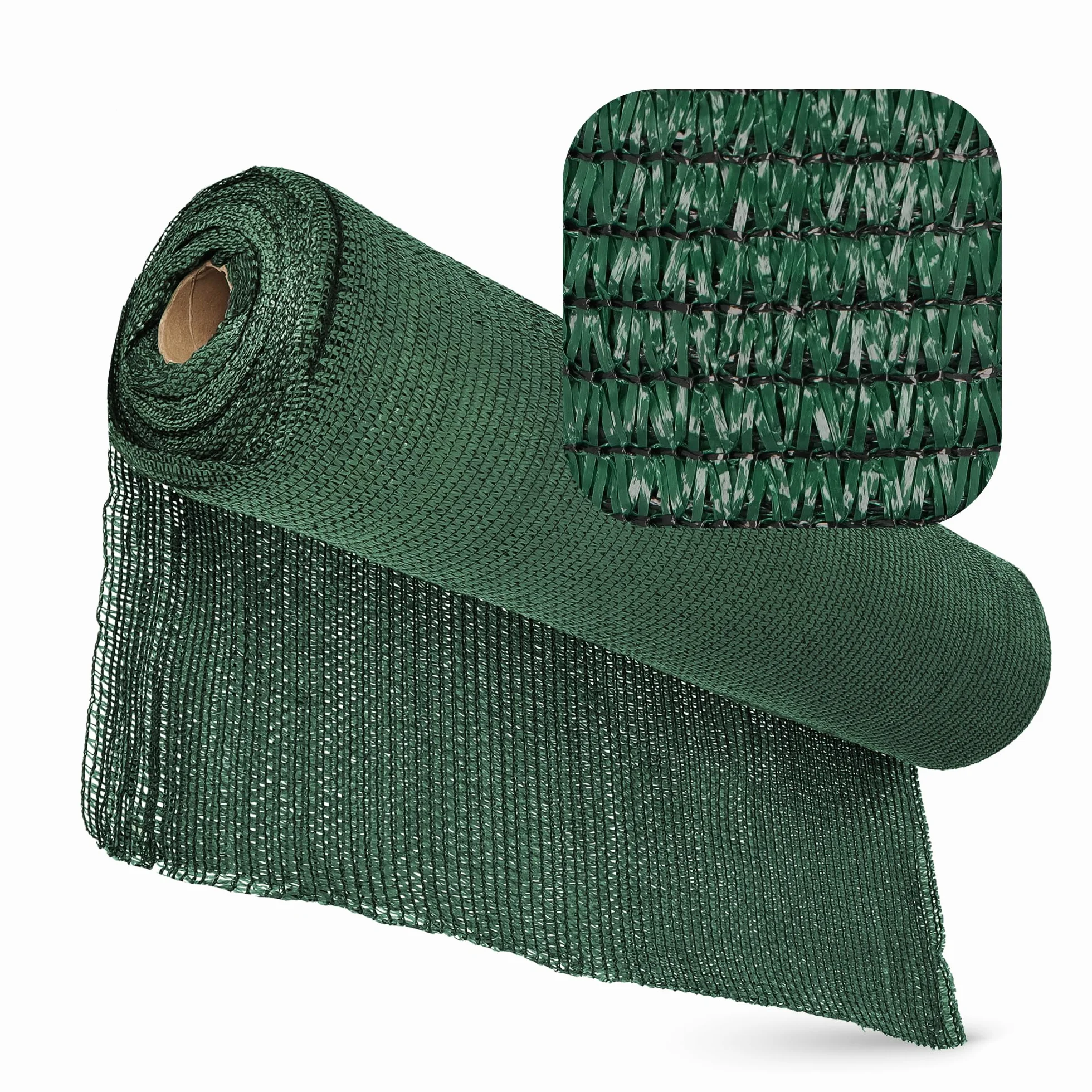 Instalguru Filet d'Ombrage 1m x 25m 55% UV Résistant Déchirures Vent Jardin Balcon Terrasse