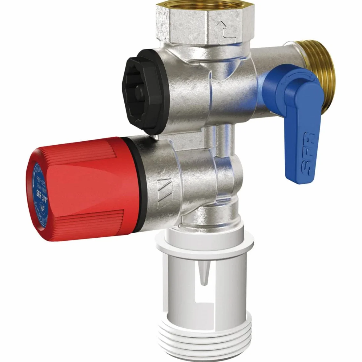 Watts Groupe de sécurité inox 3/4" NF-ACS
