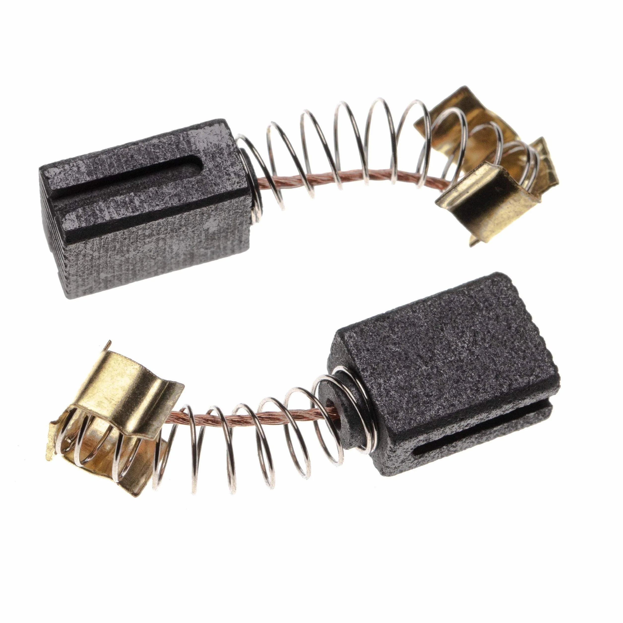 vhbw 2x balais charbon 6 x 9 x 12 mm compatible avec Makita HP1501, HP1500, FS6300 Type 1, FS6300 Type 2, FS6200TP, HP1200 outil électrique