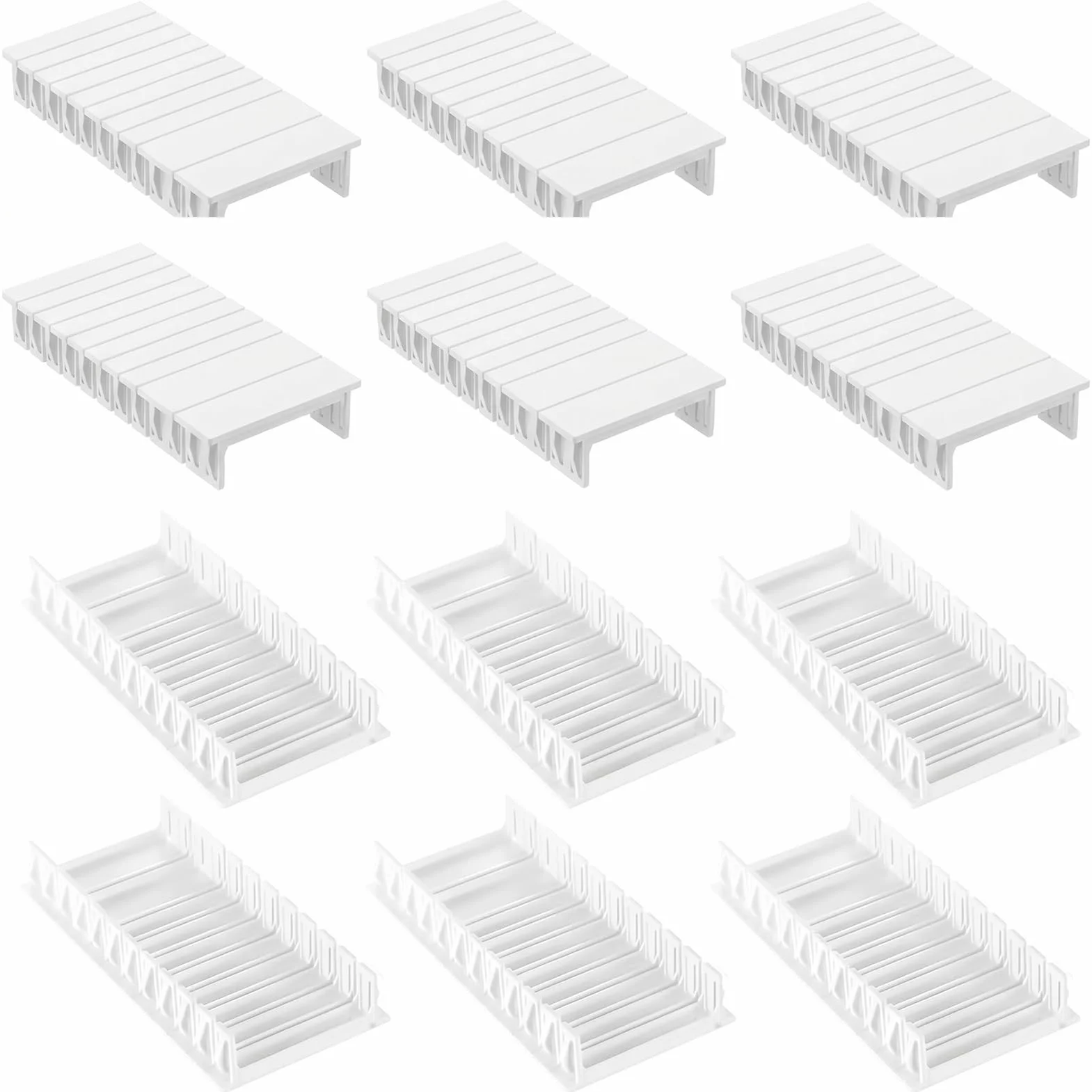 12 Pièces Cache-Fentes Pour Tableau Electrique, Cache Tableau Electrique, Cache-Trous Modulaires Pour Boîtier À Fusibles, Compatible Avec Legrand, Hager, Schneider Etc.