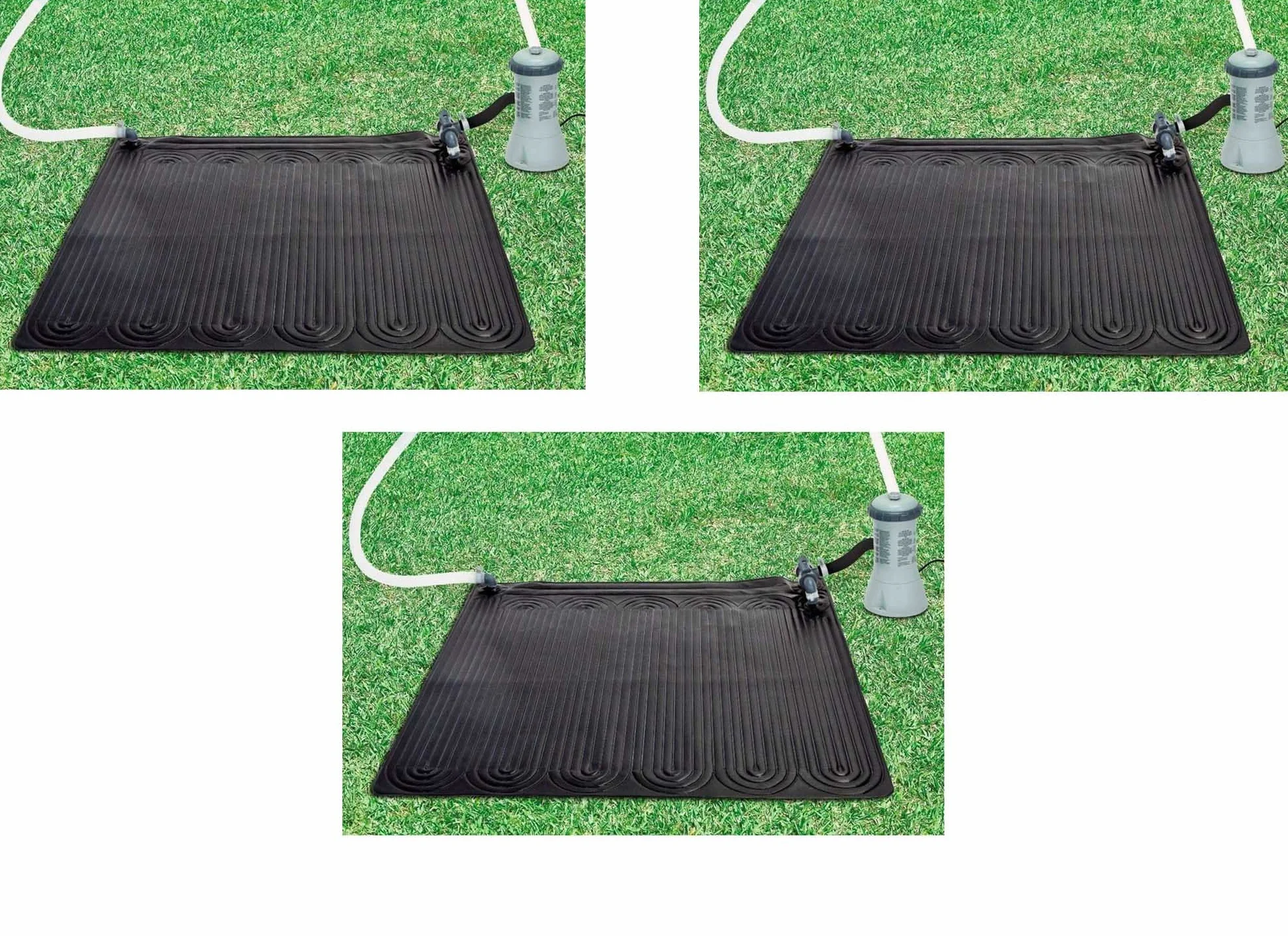 Intex Lot de 3 panneaux solaires thermiques pour piscine