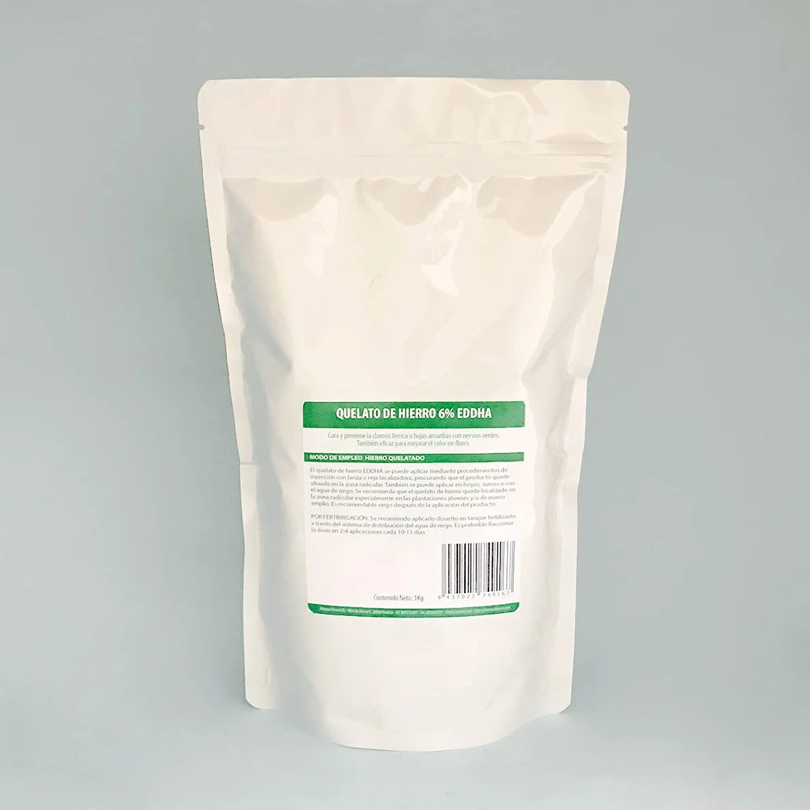 Chélate de Fer 6% Fe-EDDHA ortho-ortho 4,8% Nutriment Plantes Chlorose (1kg)