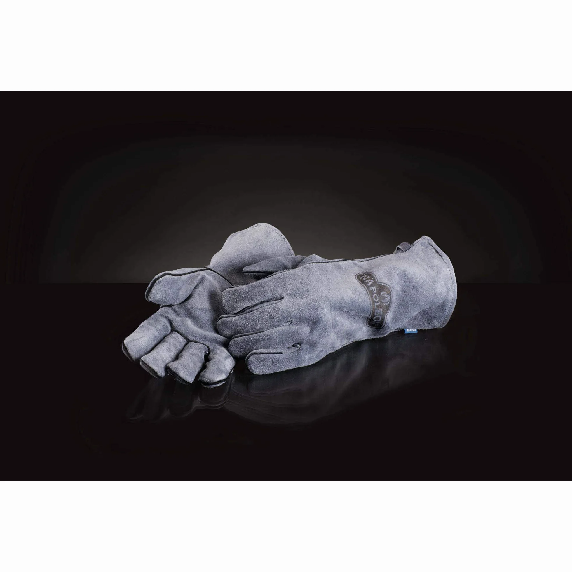 Napoleon Gants de Barbecue en Cuir Noir Gris