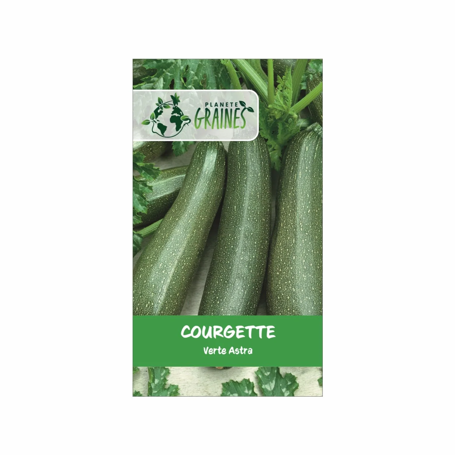 Graines de Courgette Verte Non Hybride - Variété Coureuse et Productive