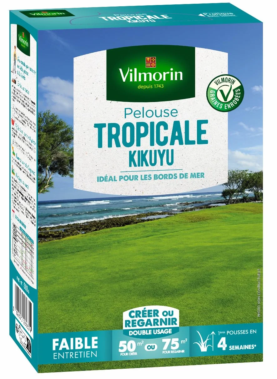 Vilmorin Pelouse Tropicale Kikuyu 500 g