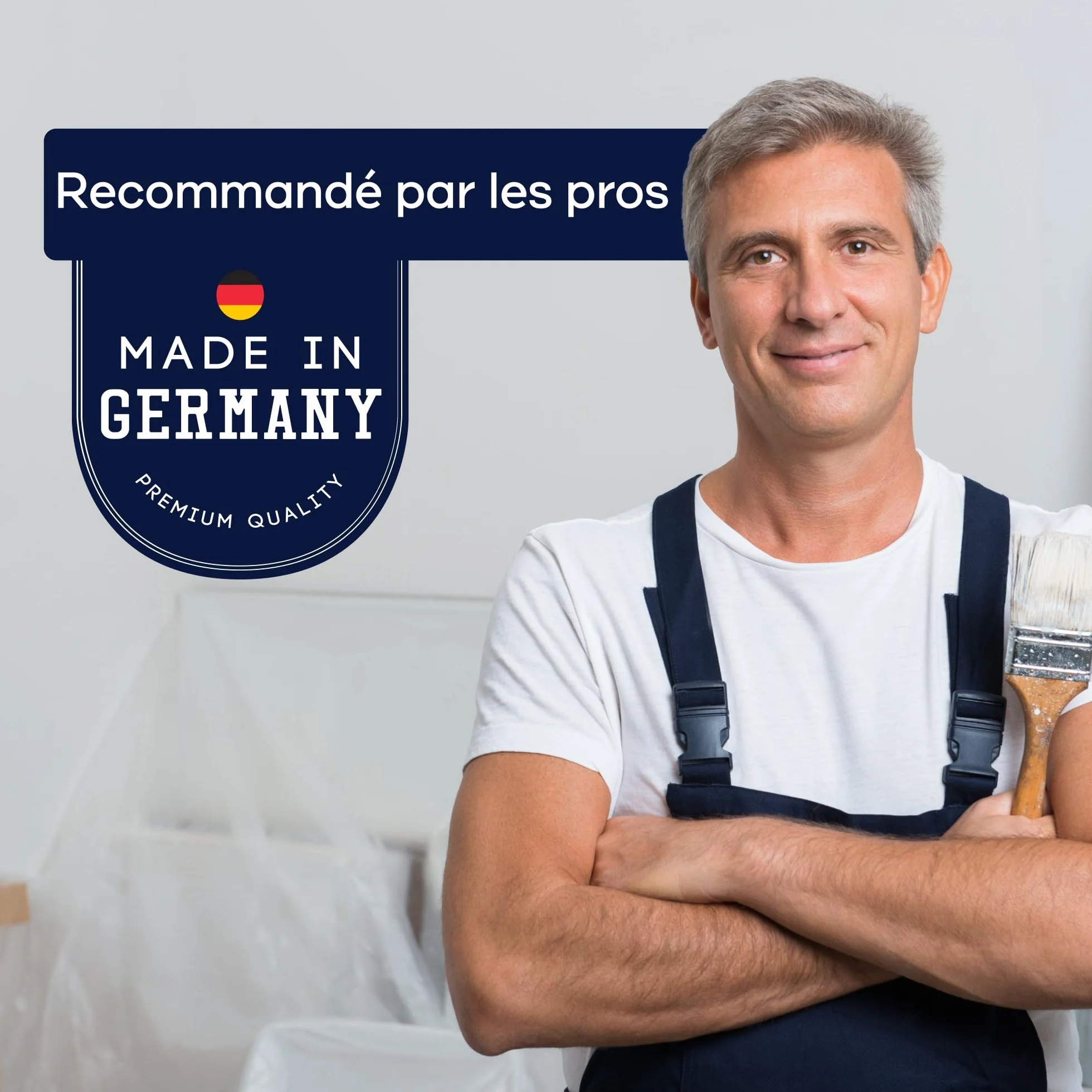 Plid® Plastique liquide intérieur extérieur gris argenté 5 L – Peinture béton imperméable protection sols et murs