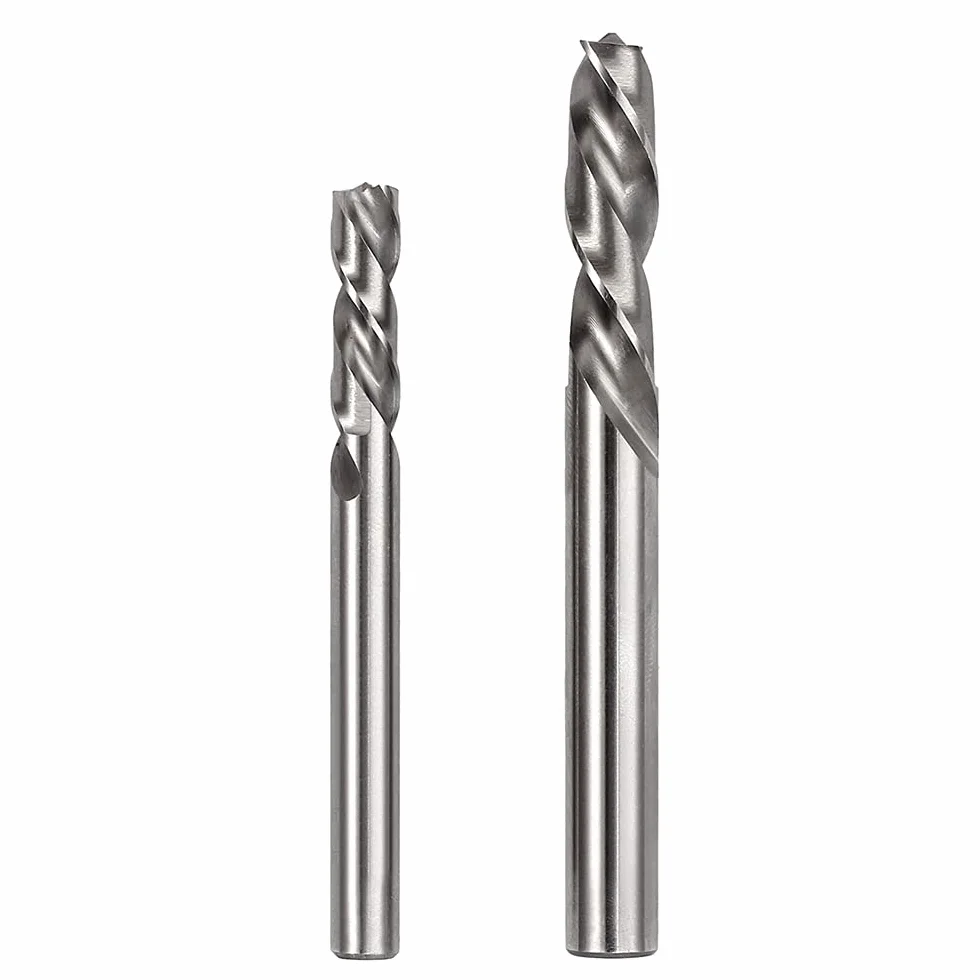 Mesee Lot de 2 Forets à Souder HSS Co M6&M8, Foret à Dépointer Acier Cobalt pour Carrosserie