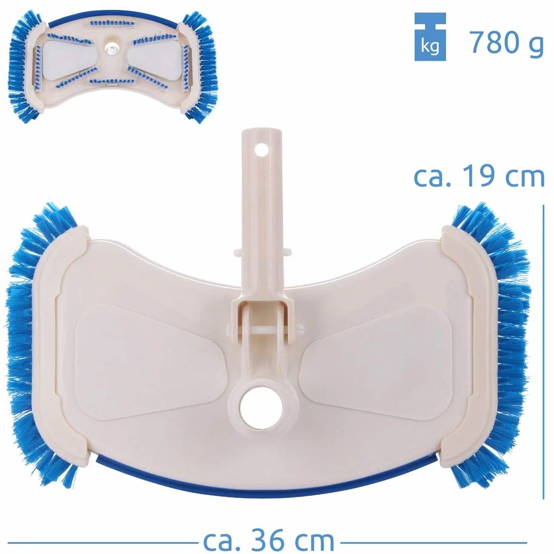 Kit de nettoyage pour piscine PCS 6 pièces avec barre épuisette brosse aspirateur