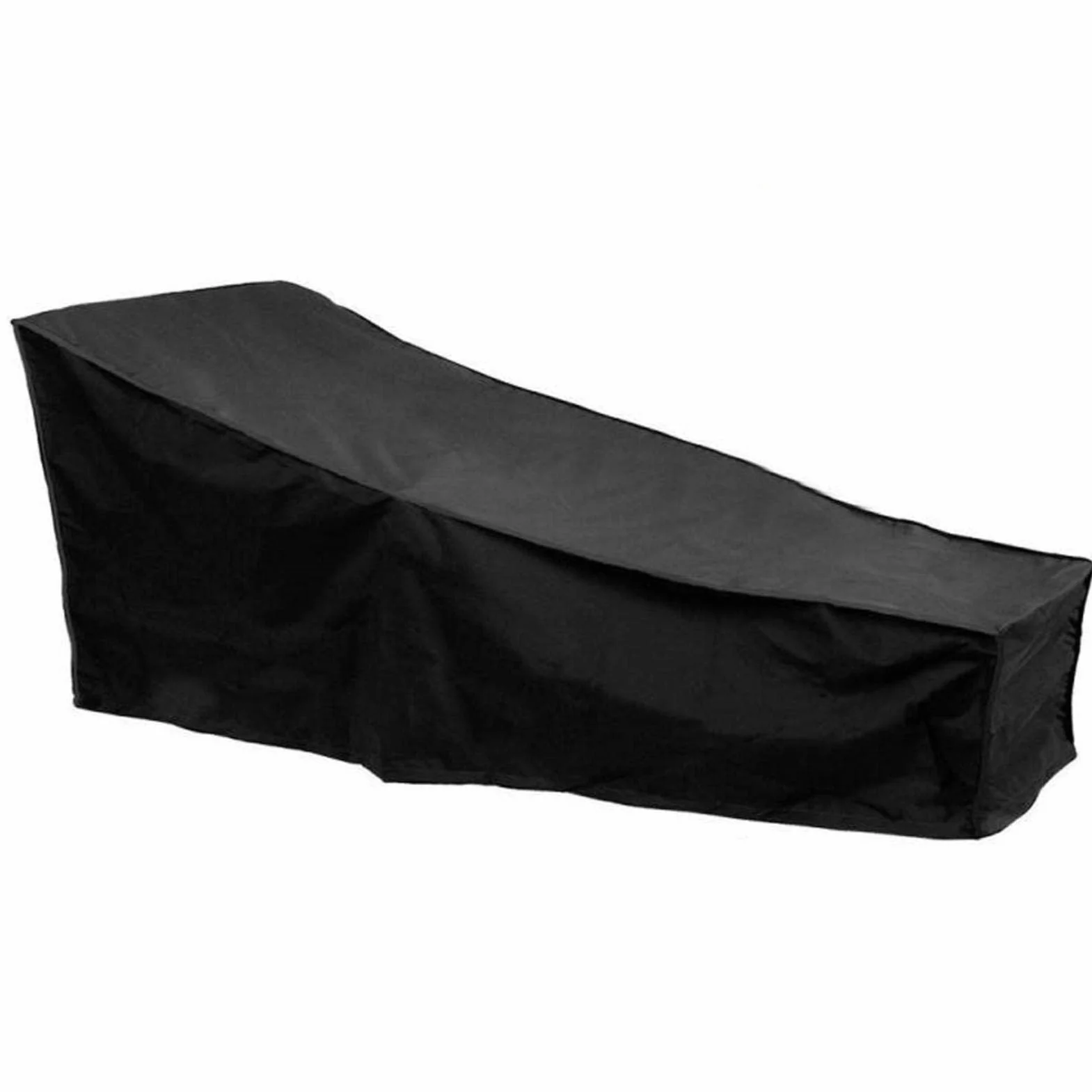 Bain Housse Chaise Longue Anti-UV Anti-Vent Imperméable 420D Oxford 200x68x40-70cm Jardin