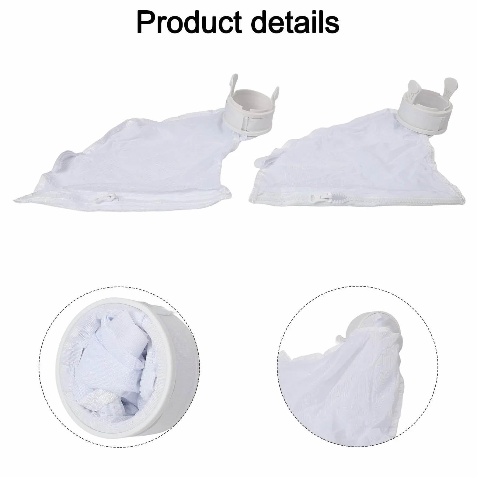 Polaris 280 480 sacs de rechange pour nettoyeur de piscine, filet en nylon robuste