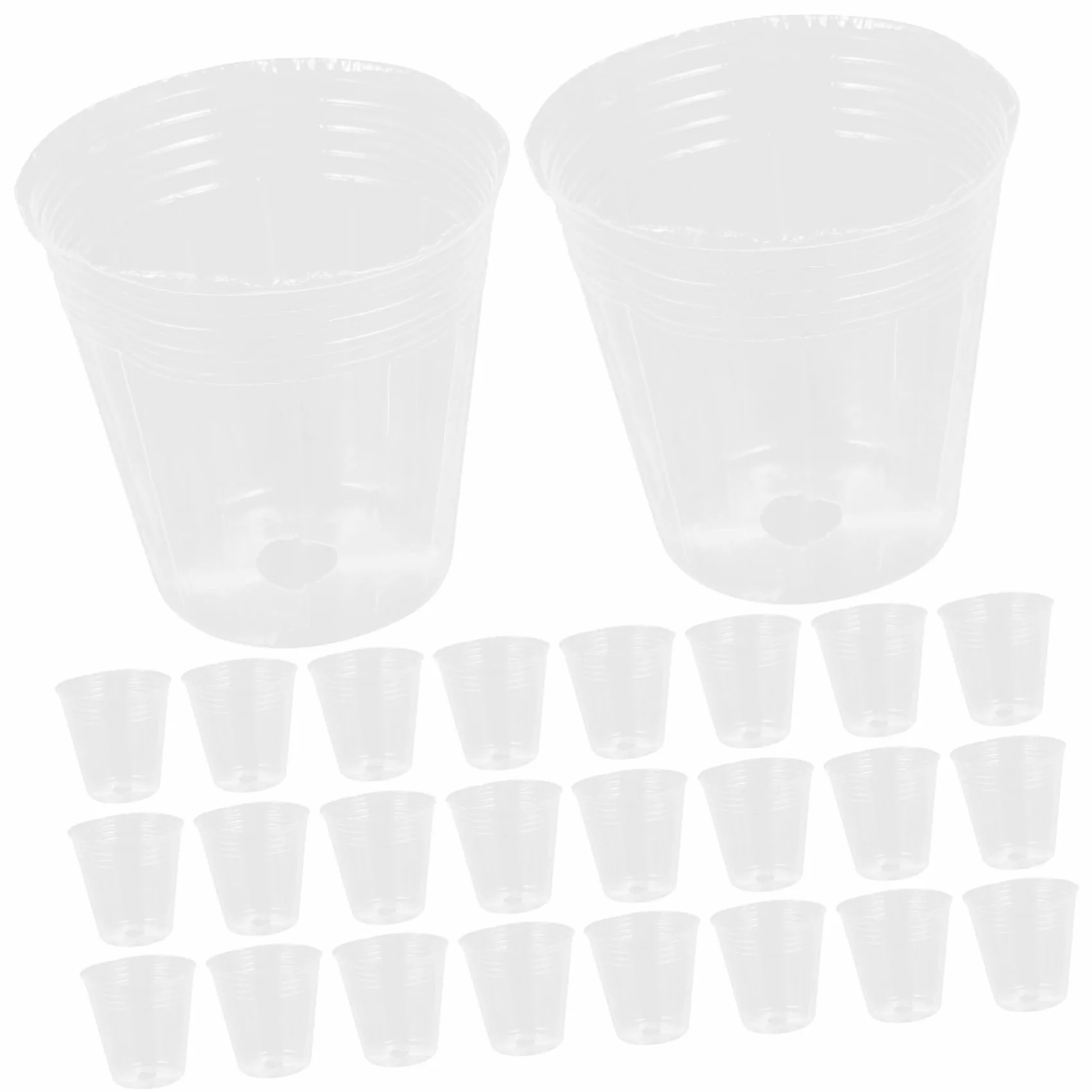 POPETPOP 200 pièces Pots De Culture avec Drainage pour Orchidées