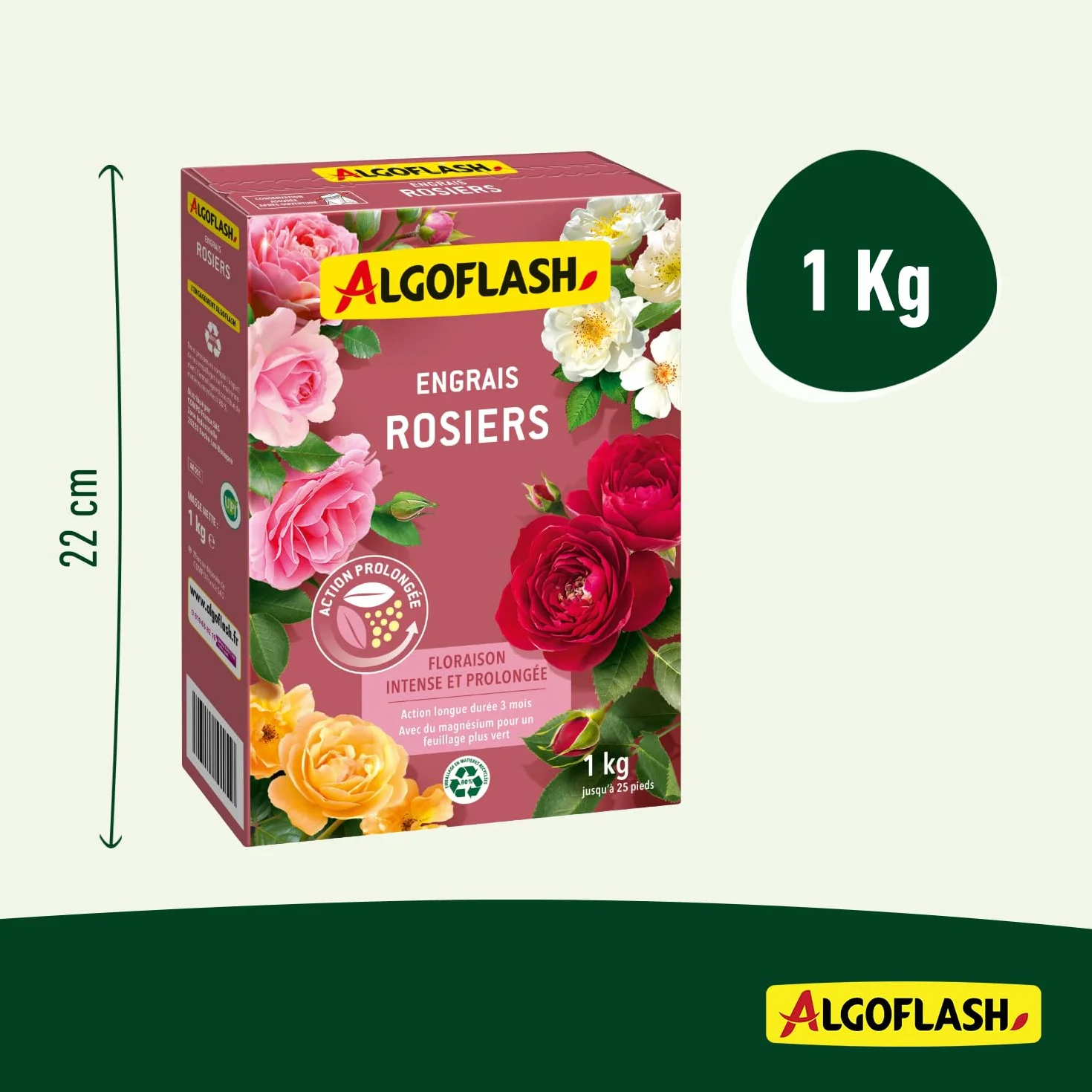 Algoflash Engrais Rosiers Action prolongée 1 kg