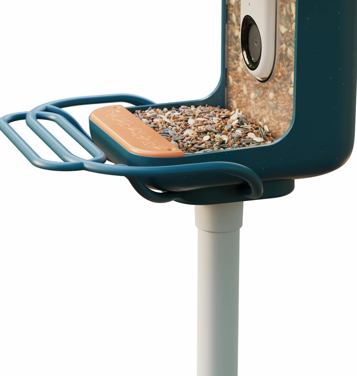 Birdbuddy Perchoir Bleu Extensible pour Observation Oiseaux d'Extérieur Résistant aux Intempéries
