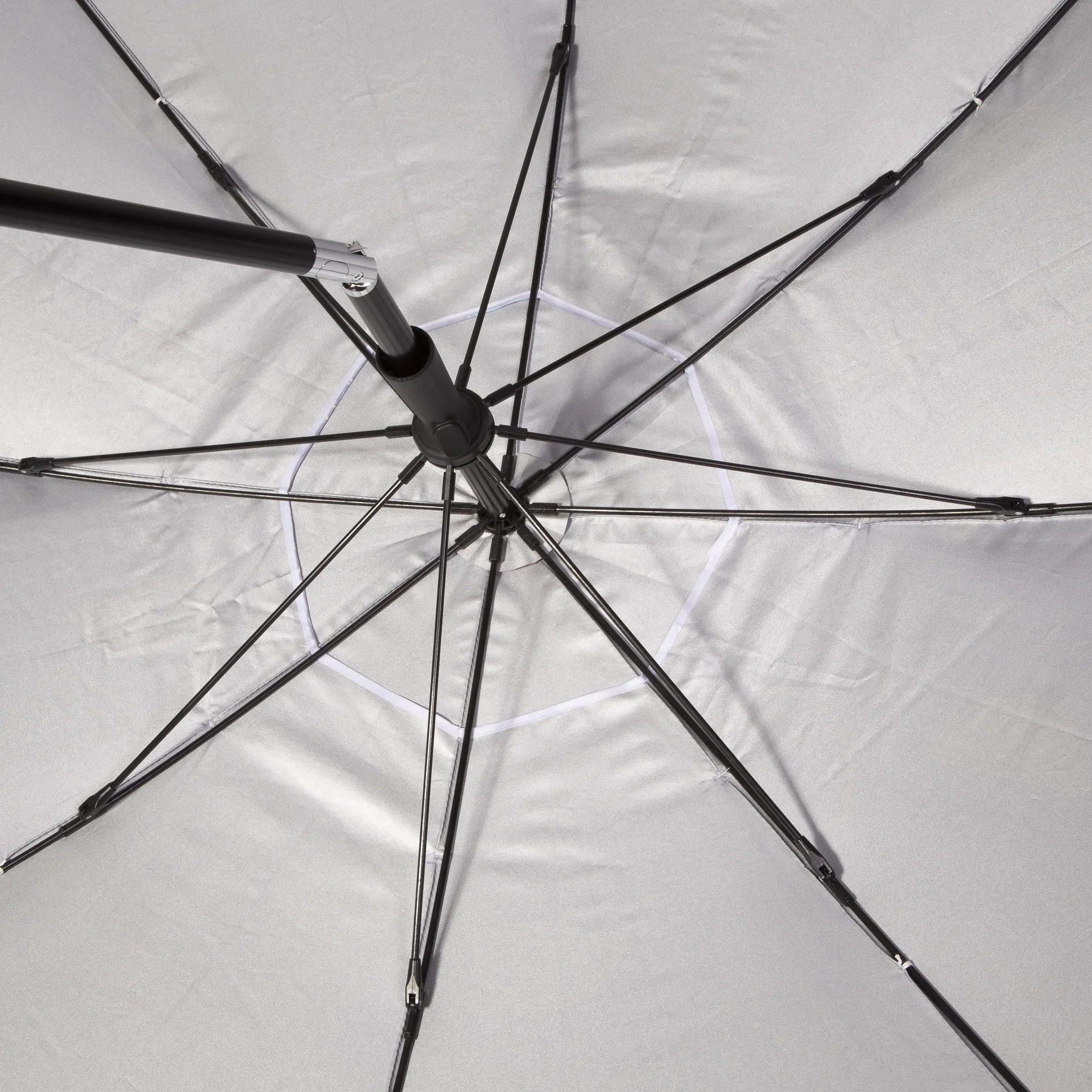 Isotoner Parasol de plage anti vent UPF50+ 160 cm réglable en hauteur et inclinaison