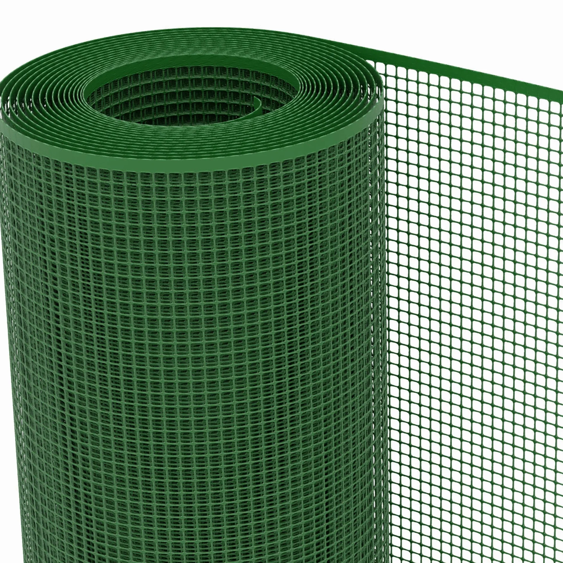 TENAX Filet de Protection Plastique Quadra 10 Vert 0,50x5 m