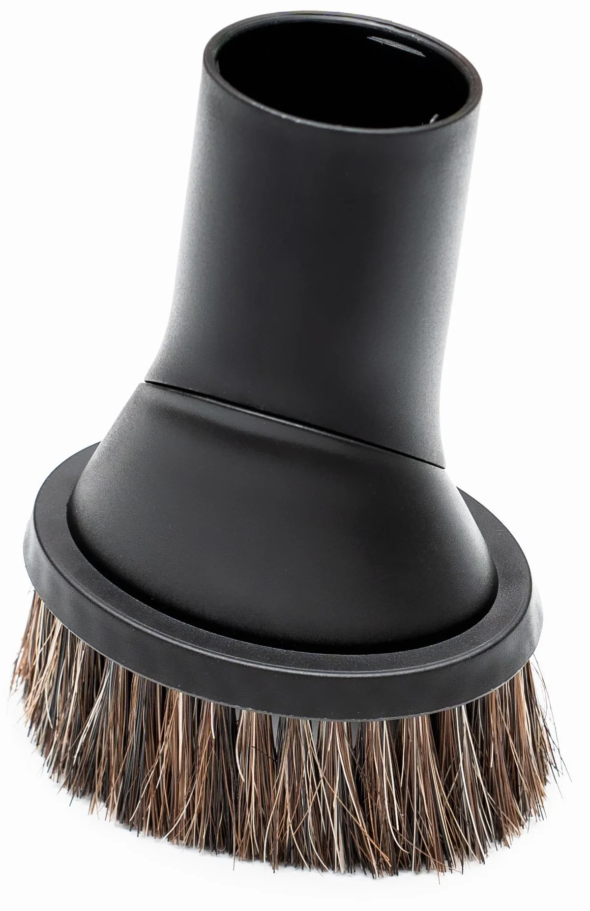 Svoyon Brosse à poussière confortable pour meubles, compatible avec Kärcher, Metabo, Bosch, Siemens, Makita, Miele, poils doux Ross, blanche, ABS, 1 unité
