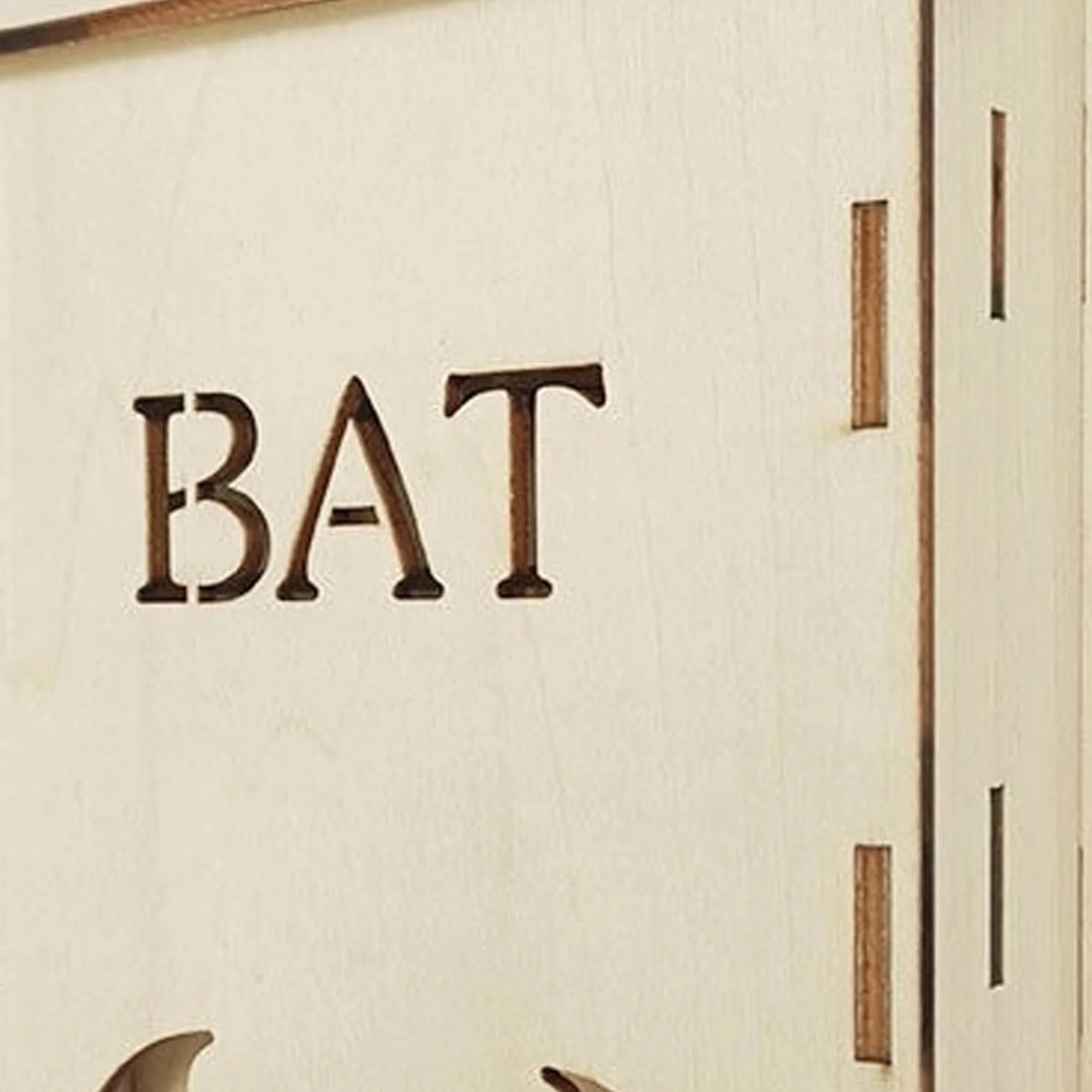 Abri en Bois pour Chauves-Souris Gîte d'Extérieur pour Jardin