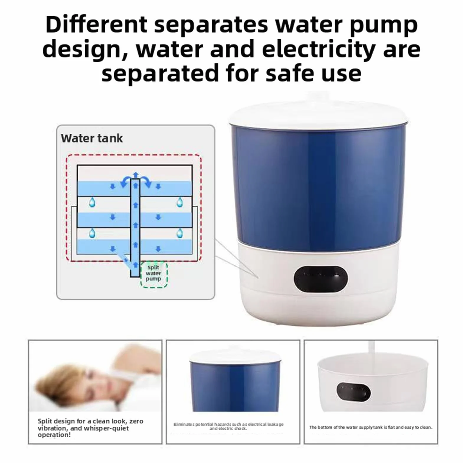 SIXRUN Germoir Intelligent Automatique avec Arrosage Rotatif Prise UE 220V