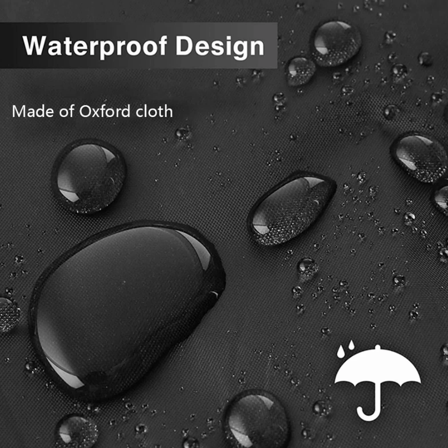 Housse de protection 3 places imperméable 600D Oxford pour meubles de jardin