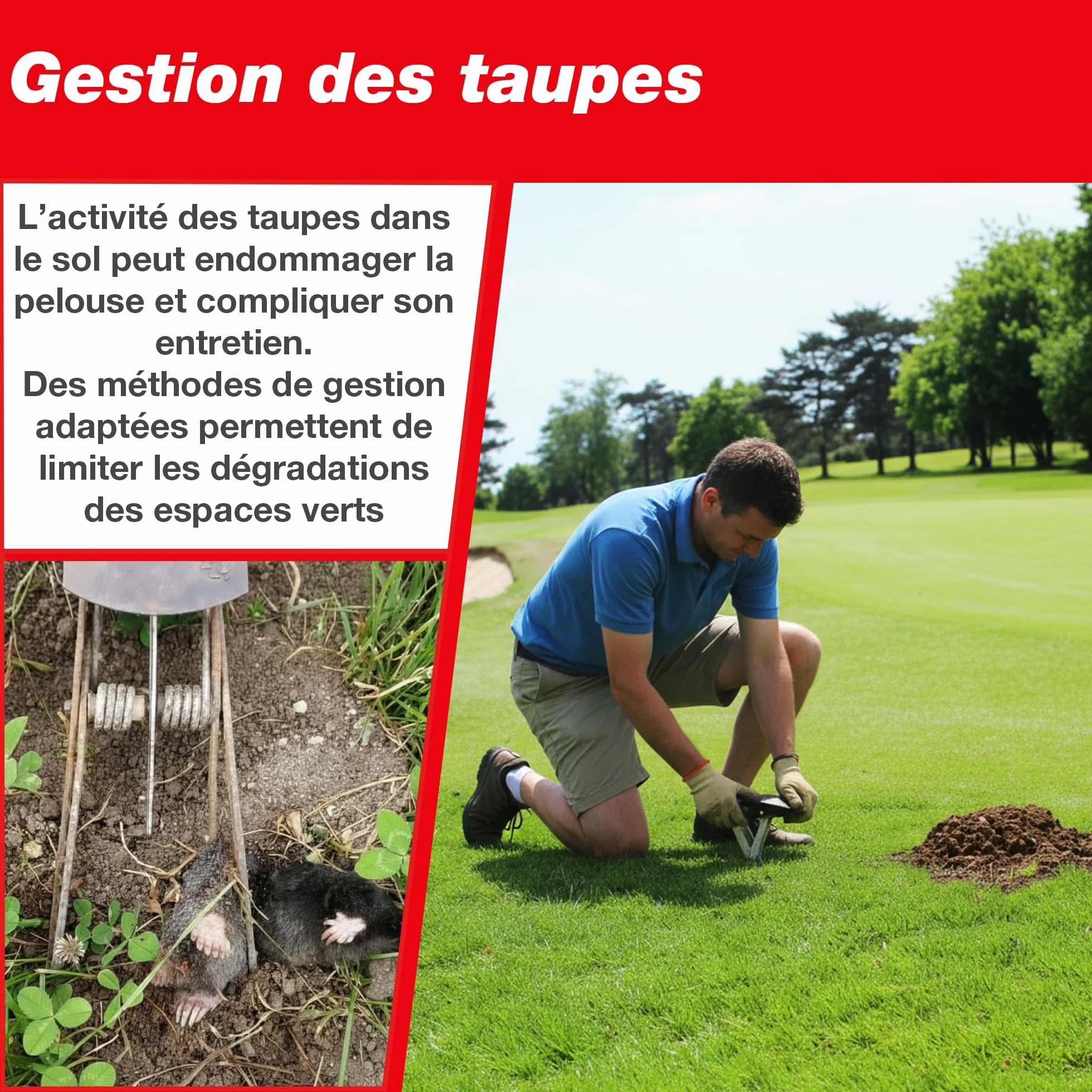 SWISSINNO SuperCat Piège à Taupe Ultra Efficace à Déclenchement Unique - 1 pièce