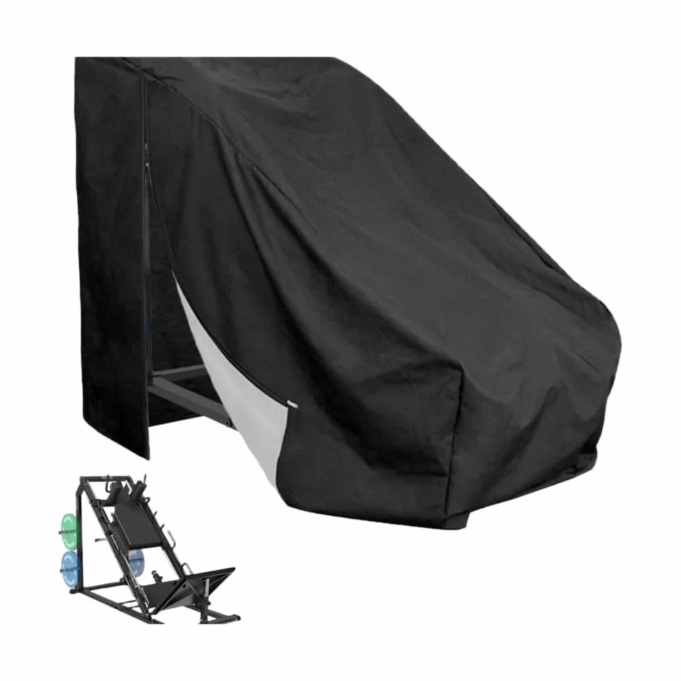 Housse de protection pour banc de musculation imperméable anti-poussière Oxford 420D noir