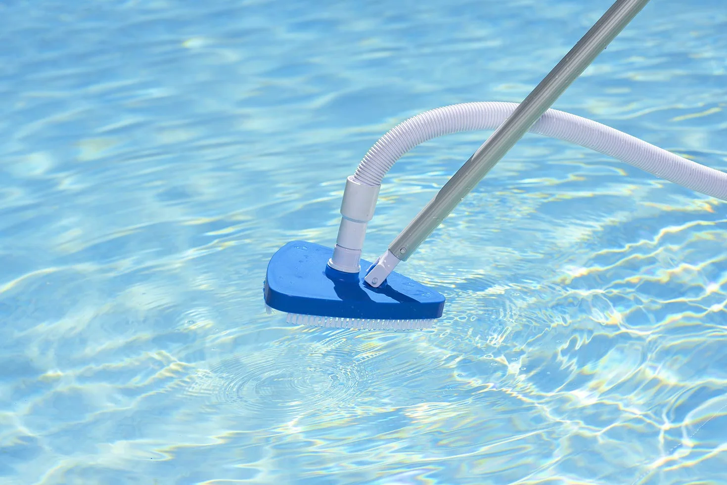 Poolmaster Aspirateur Triangulaire en Vinyle pour Piscine, Bleu Moyen