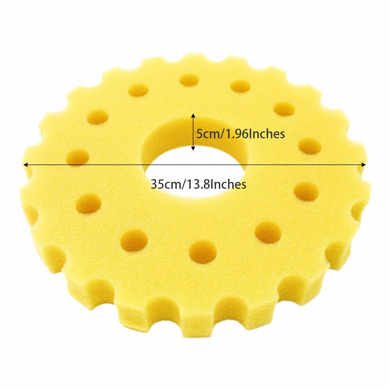Lot de 7 éponges filtrantes CPF/CPA-50000 compatibles SunSun pour filtre de bassin haute efficacité