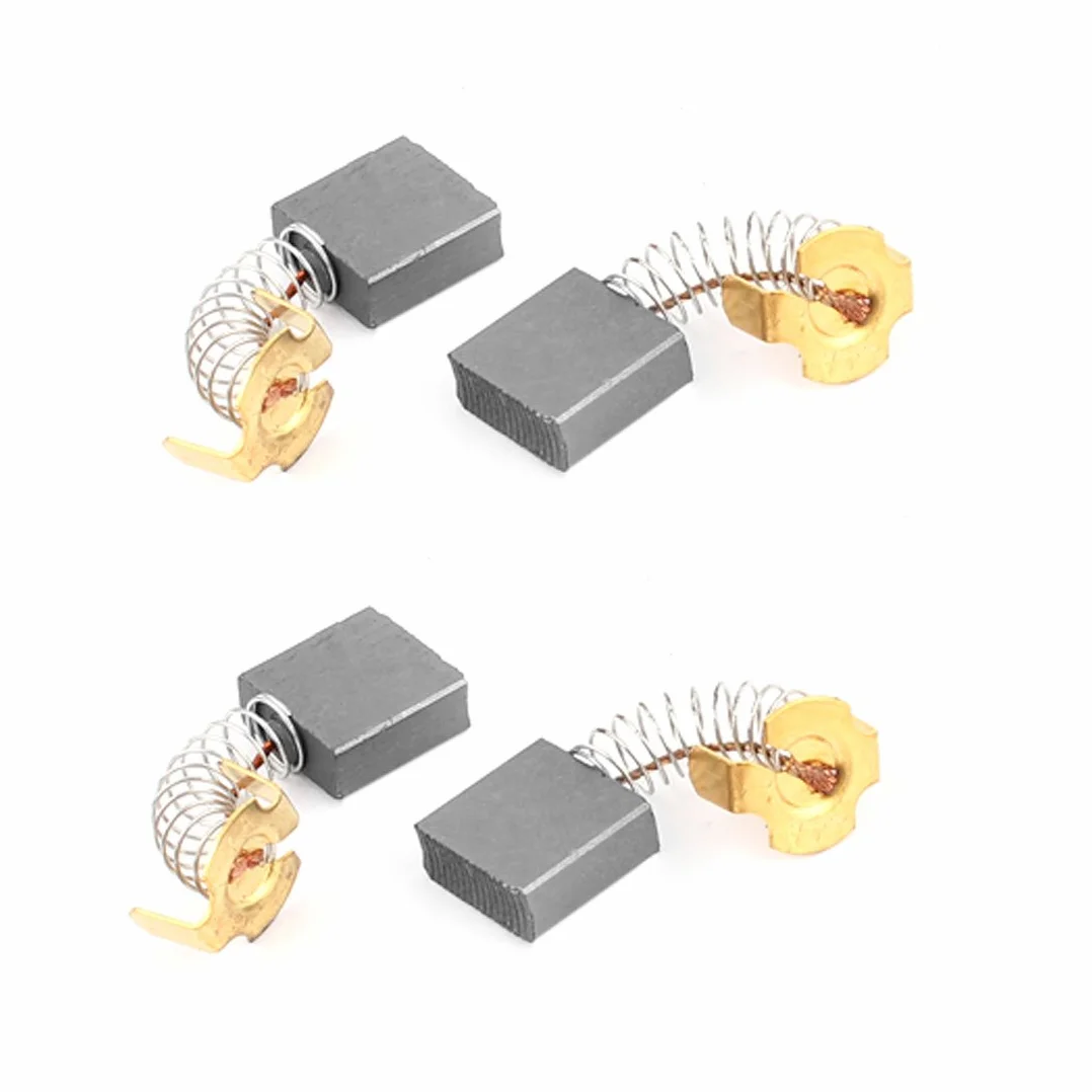 sourcing map Lot de 4 balais de charbon de moteur de rechange 17 mm x 17 mm x 7 mm pour moteurs