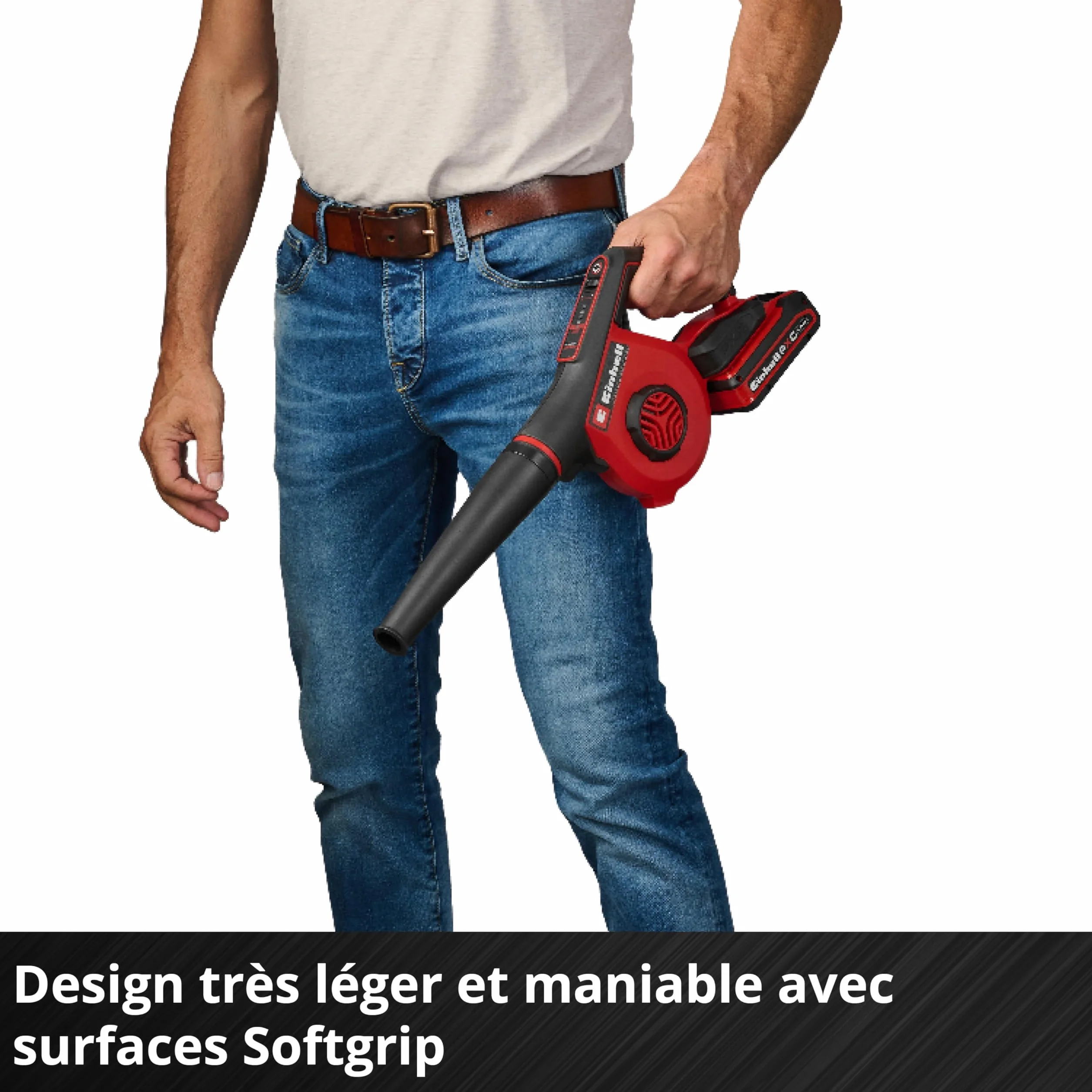 Souffleur sans fil Einhell TE-CB 18/270 Li-Solo Power X-Change 18 V 270 km/h 5 niveaux
